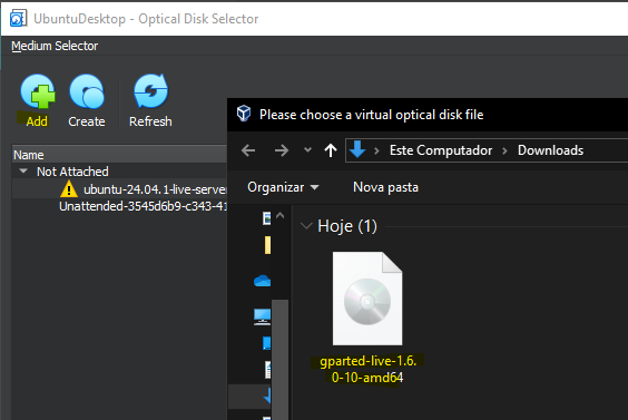selecting-gpart-iso